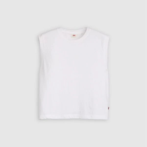 Levi's Women's Boxy Tank Top White A87940001 - Image 6