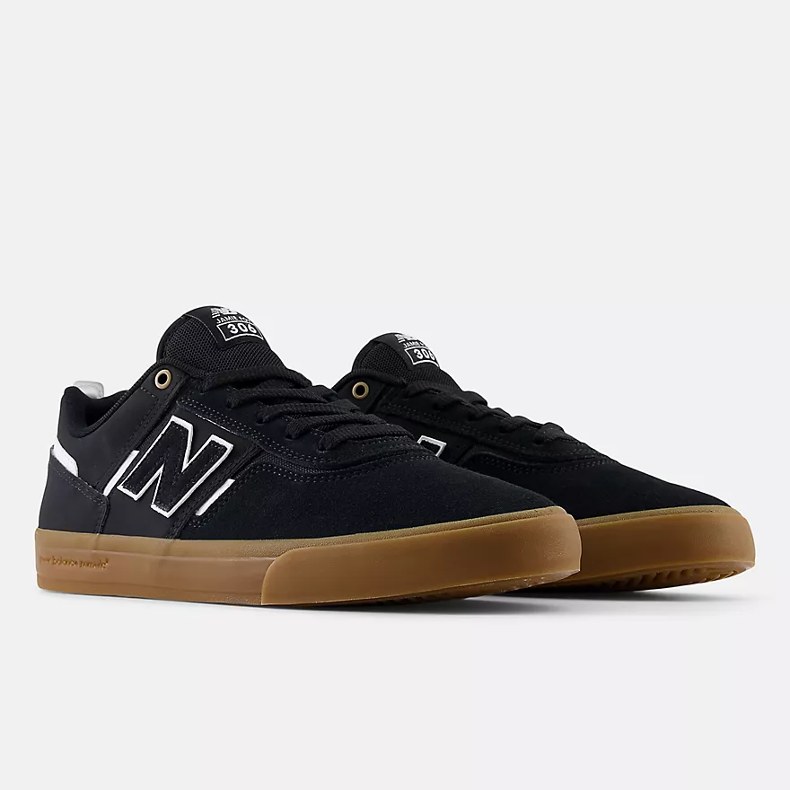New Balance Men's Numeric Jamie Foy 306 Shoes Black/White NM306ZUC - Image 3