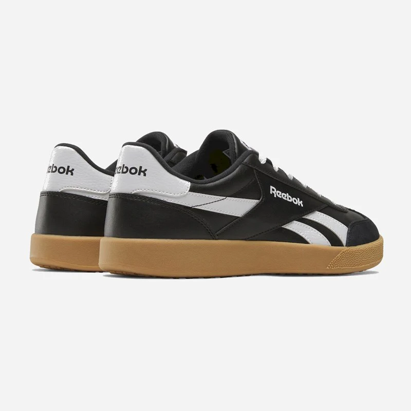 Reebok Unisex Smash Edge S Shoes Black/White/Gum 100208246 - Image 3