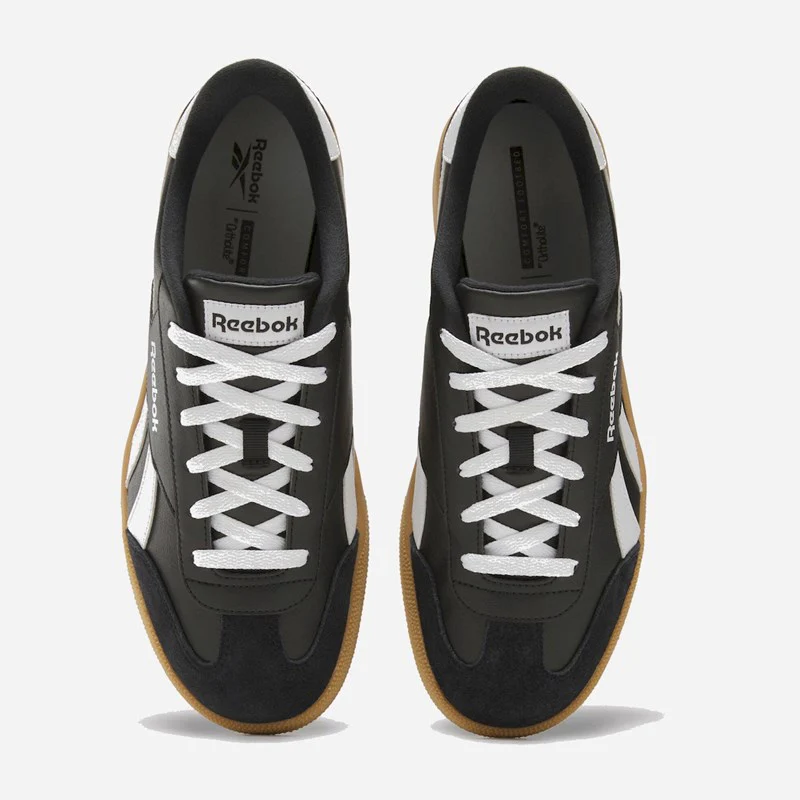Reebok Unisex Smash Edge S Shoes Black/White/Gum 100208246 - Image 5