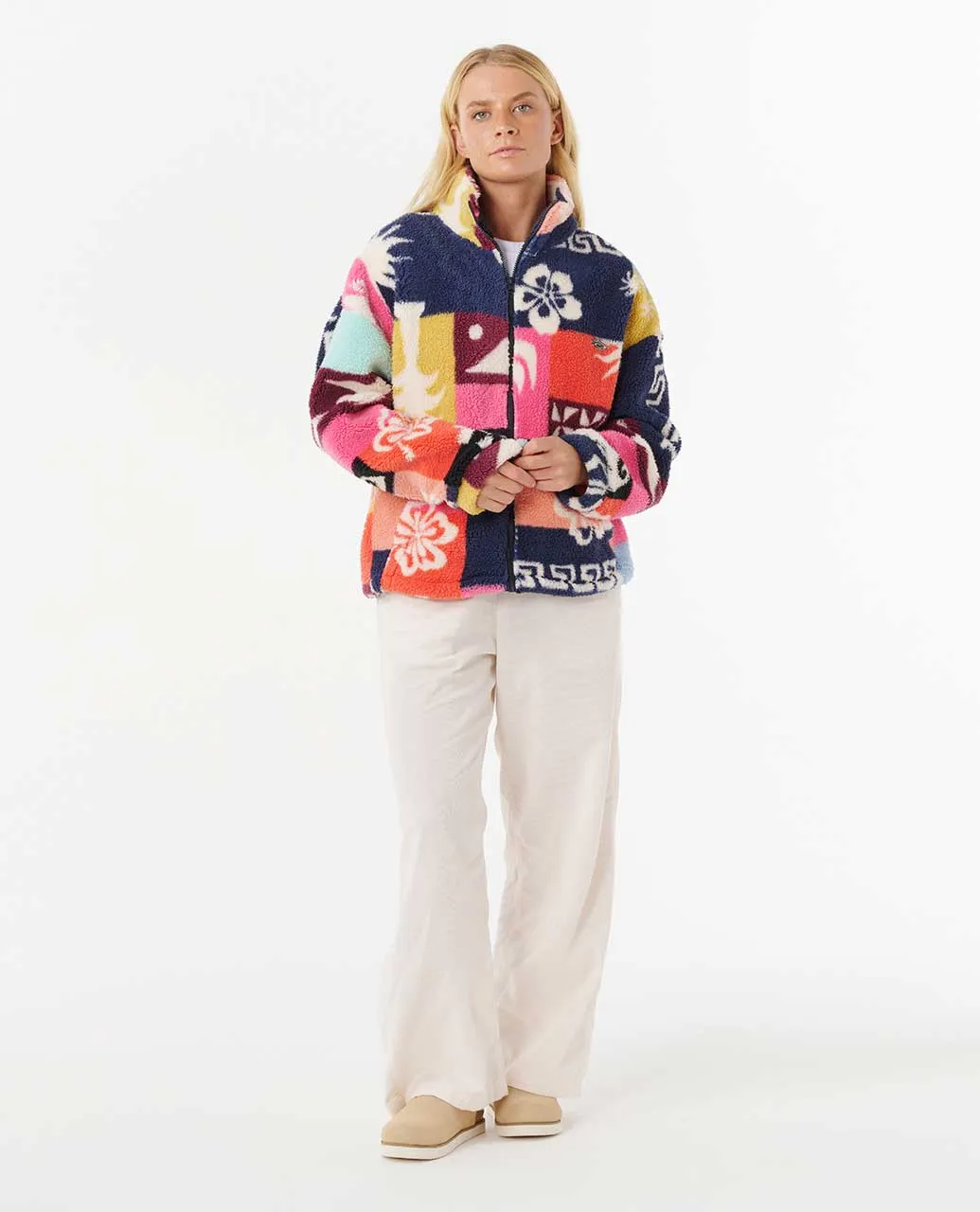 Rip Curl Women's Keepsakes Polar Fleece Multico 09JWFL-3282 - Image 5