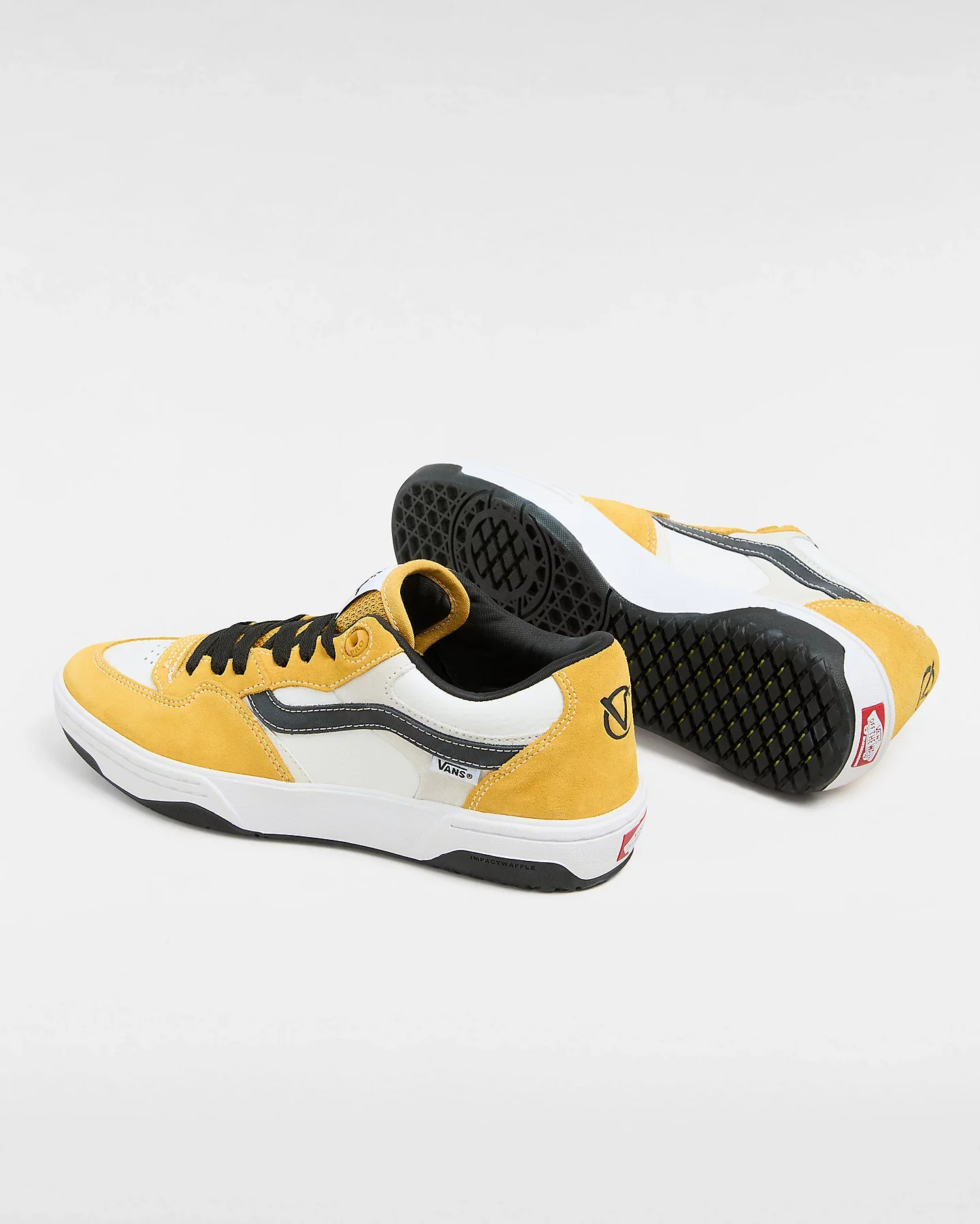 Vans Men's Rowan 2 Shoes Black/Yellow/White VN0A2Z3I05N - Image 3