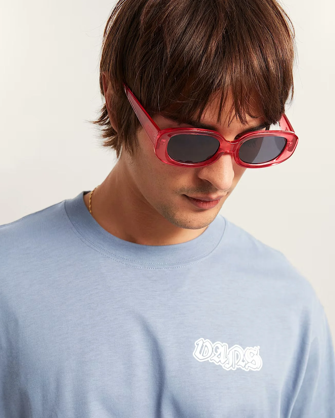 Vans Unisex Wheeling Sunglasses Pink VN000T0DFO9 - Image 4