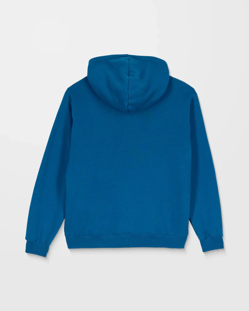 Volcom Men's Single Stone Hoodie Cosmic Blue A4112514-COS - Image 8