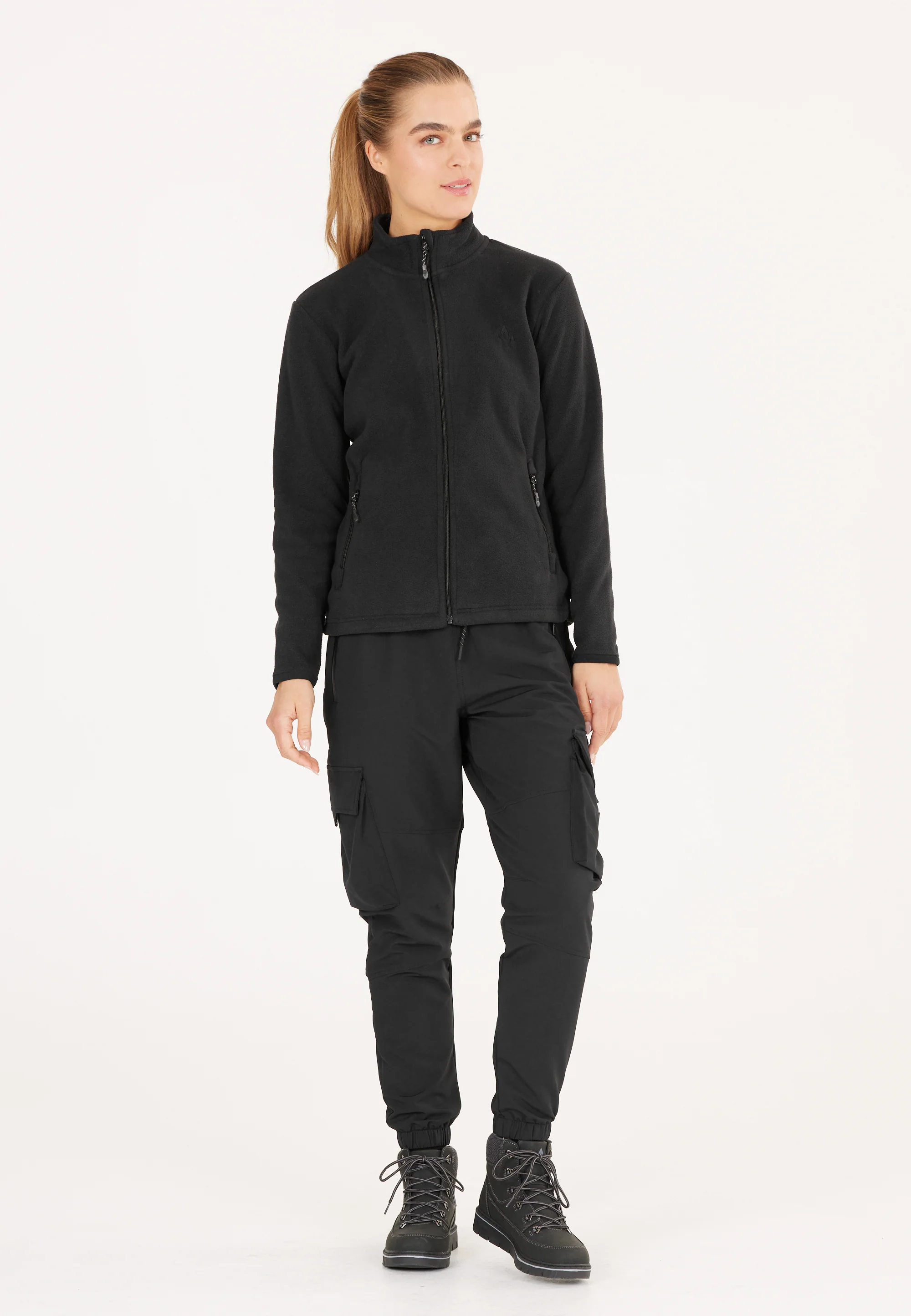 Whistler Women's Cocoon Fleece Jacket Black W211201-1001 - Image 6