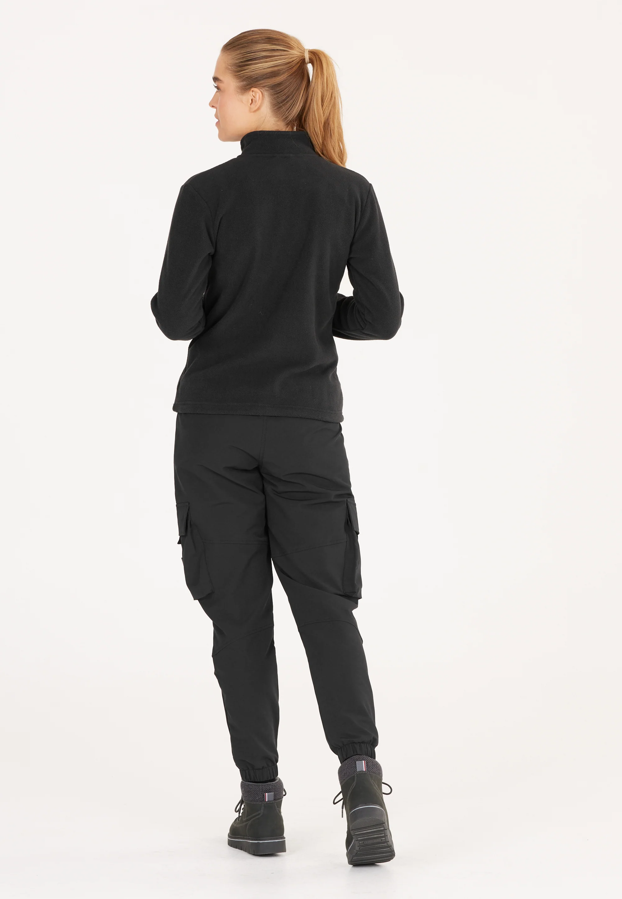 Whistler Women's Cocoon Fleece Jacket Black W211201-1001 - Image 7